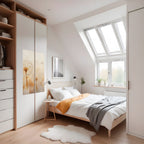 DREAMY DANDELION FIELDS Selbstklebendes Poster - Hochformat