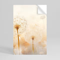 DREAMY DANDELION FIELDS Selbstklebendes Poster - Hochformat