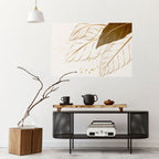 ELEGANCE IN FOLIAGE Selbstklebendes Horizontal-Poster