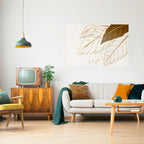 ELEGANCE IN FOLIAGE Selbstklebendes Horizontal-Poster