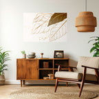 ELEGANCE IN FOLIAGE Selbstklebendes Horizontal-Poster