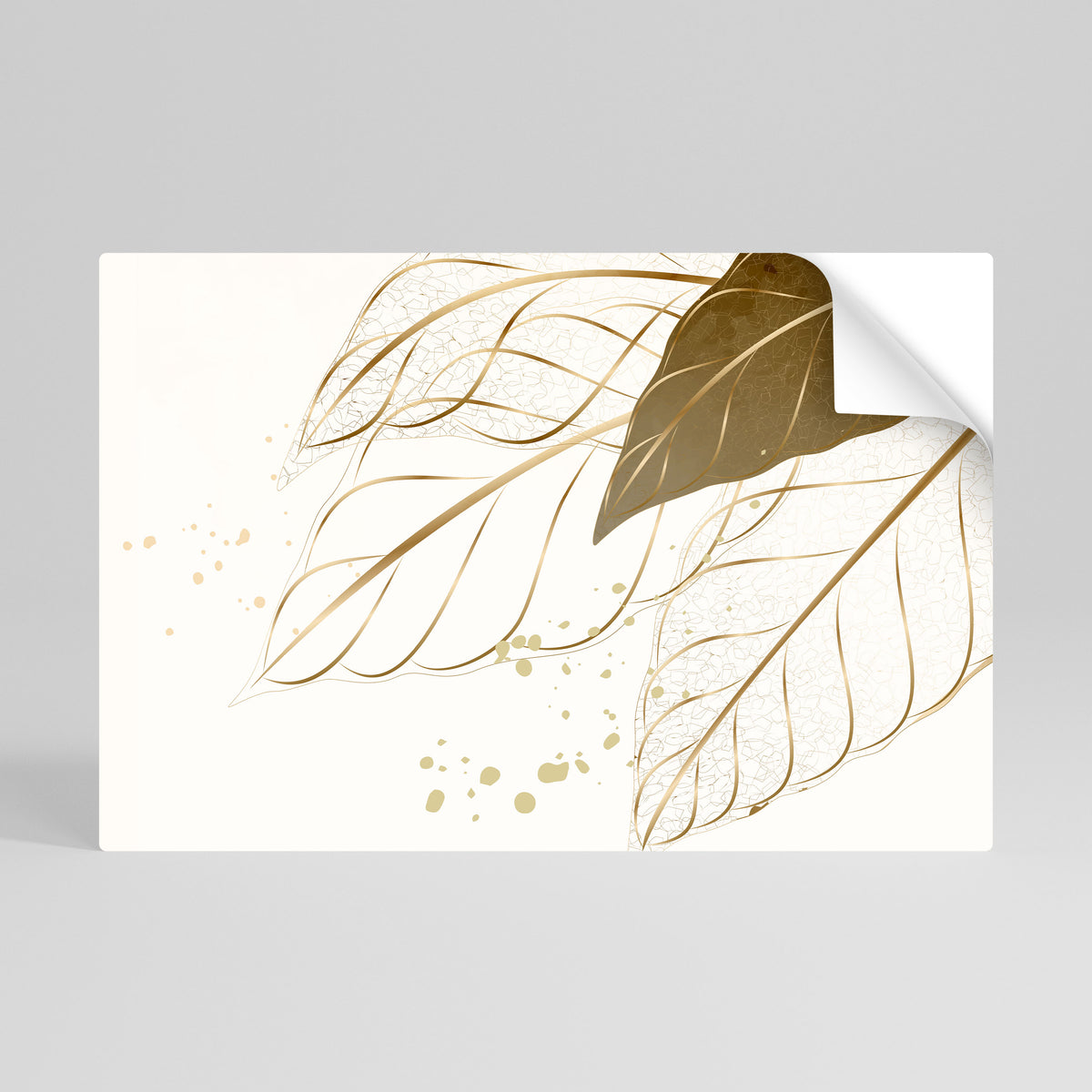 ELEGANCE IN FOLIAGE Selbstklebendes Horizontal-Poster