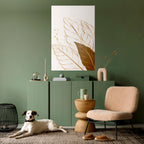 ELEGANCE IN FOLIAGE Selbstklebendes Poster - Hochformat