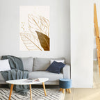 ELEGANCE IN FOLIAGE Selbstklebendes Poster - Hochformat