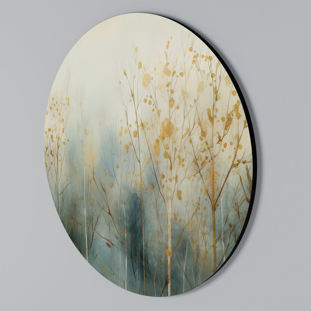MYSTICAL FOREST DREAM Rundes Wandbild