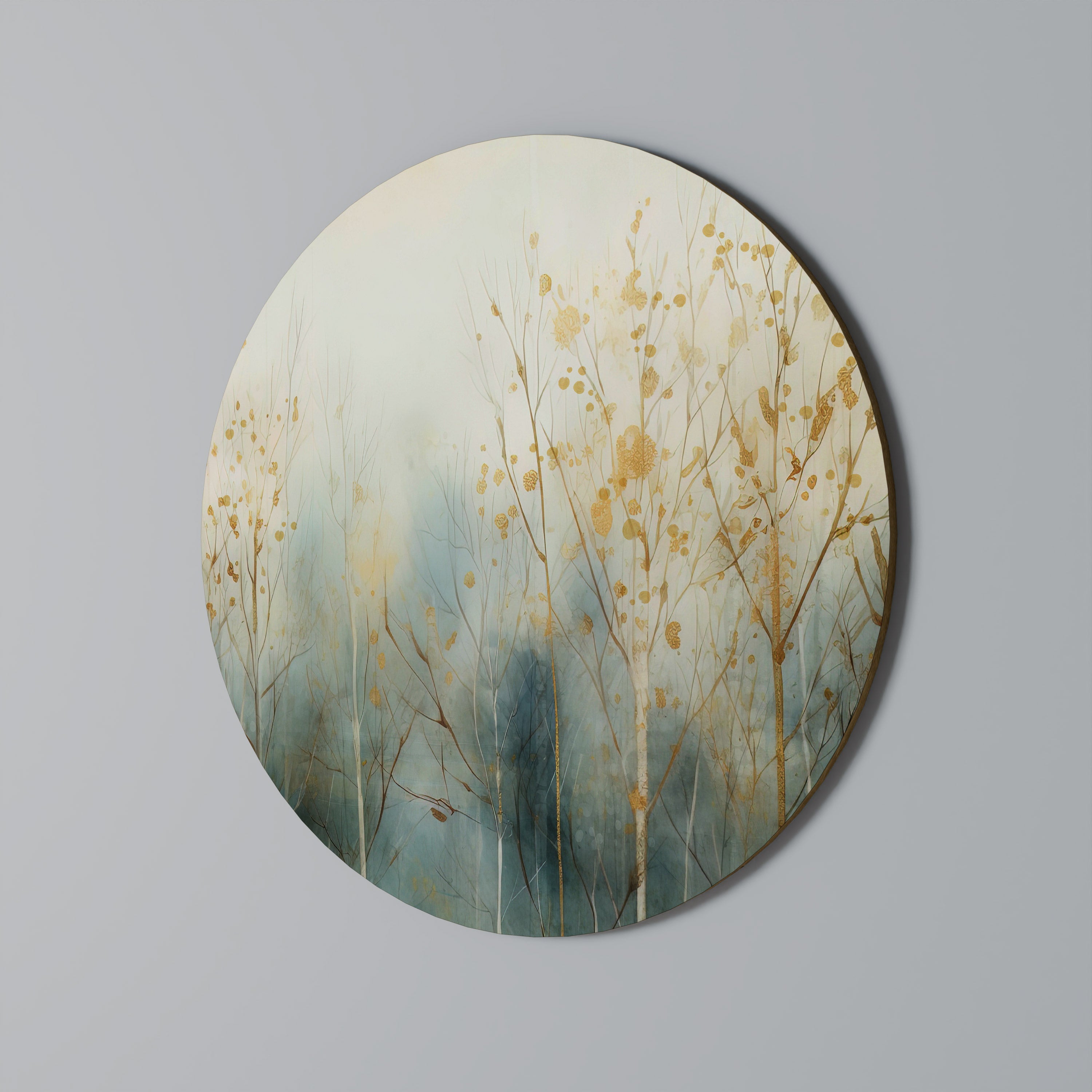 MYSTICAL FOREST DREAM Runde Wanddekoration Ø 69 cm