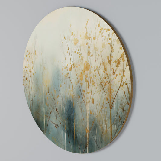MYSTICAL FOREST DREAM Rundes Wandbild