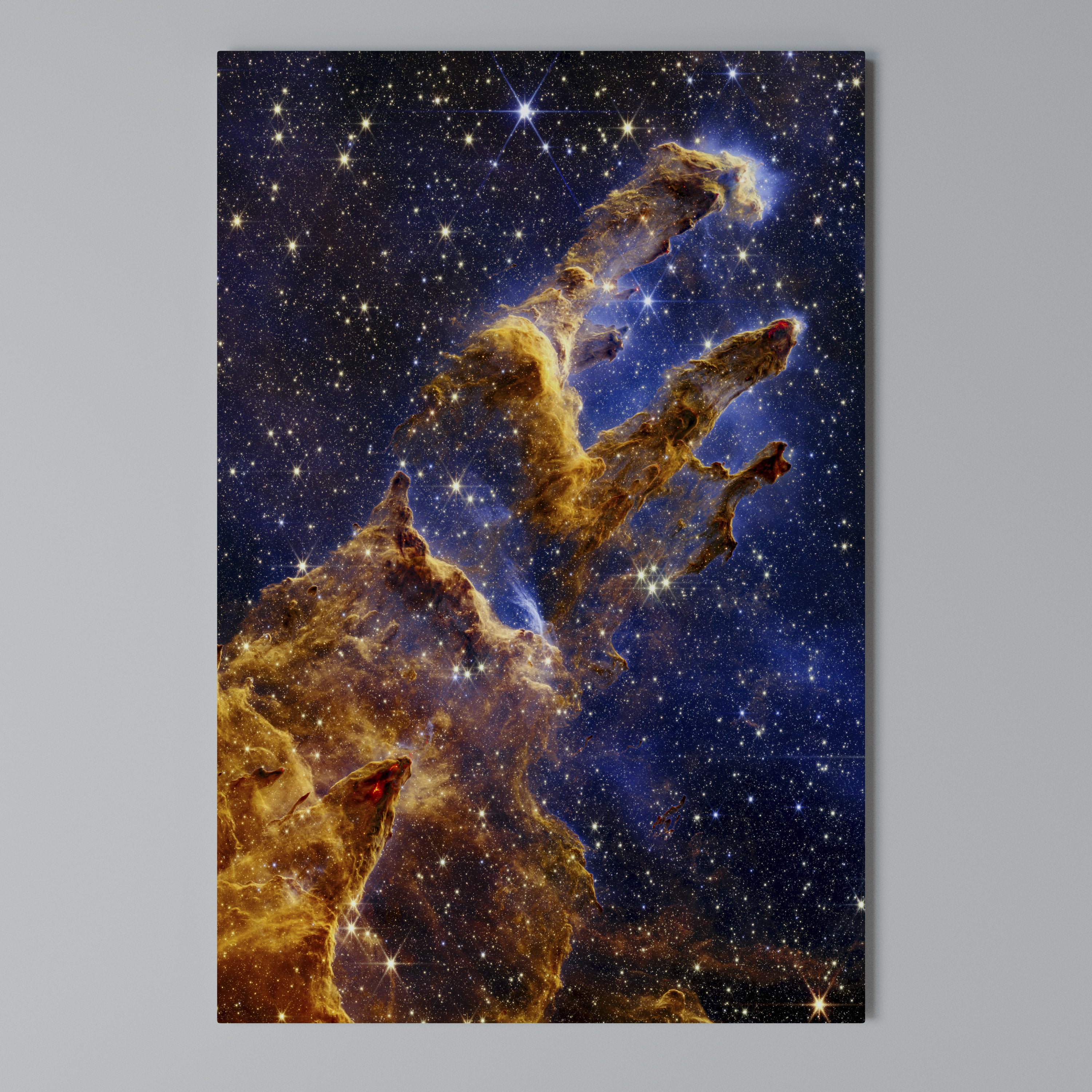 COSMIC DREAMSCAPE Vertical Canvas Print