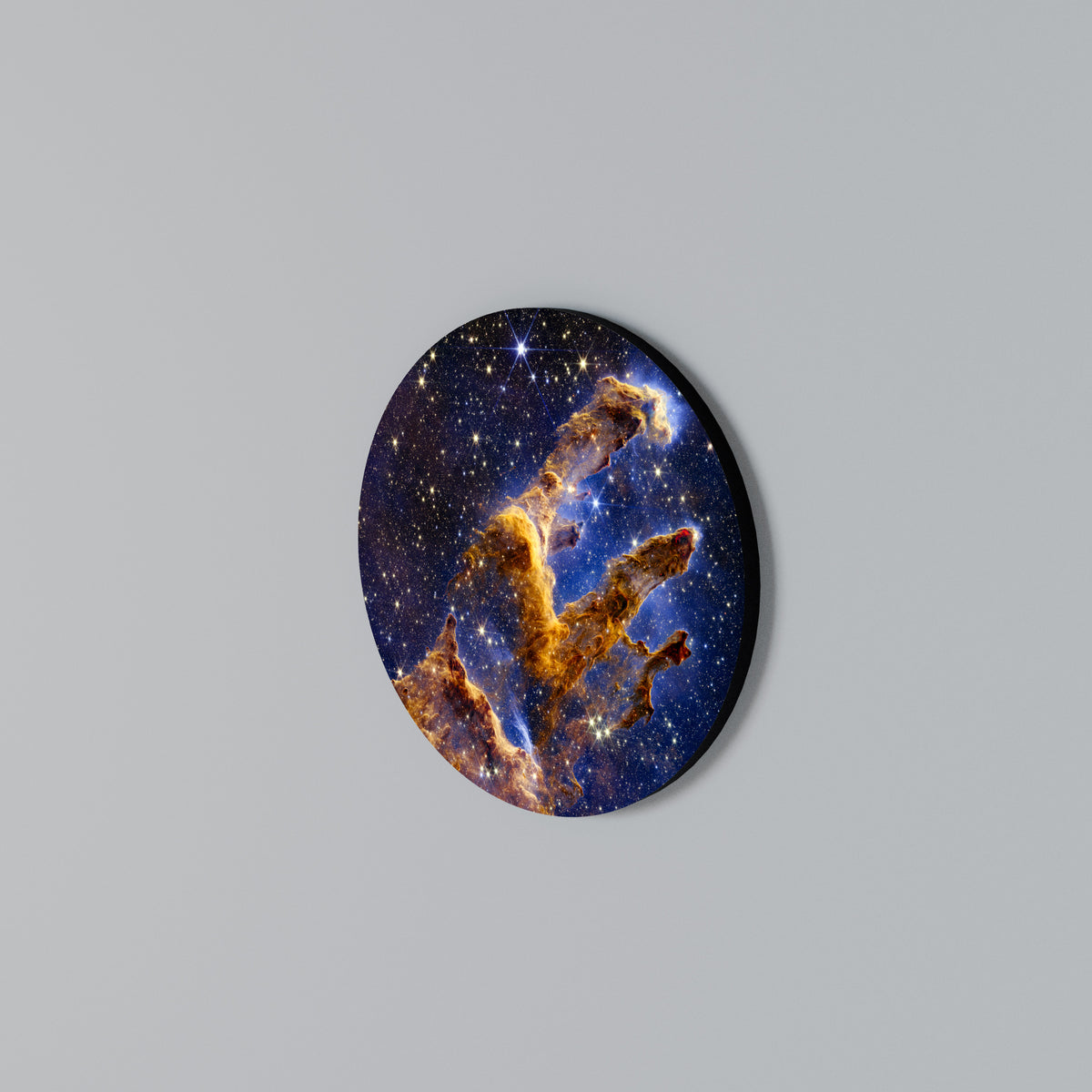 COSMIC DREAMSCAPE Rundes Wandbild