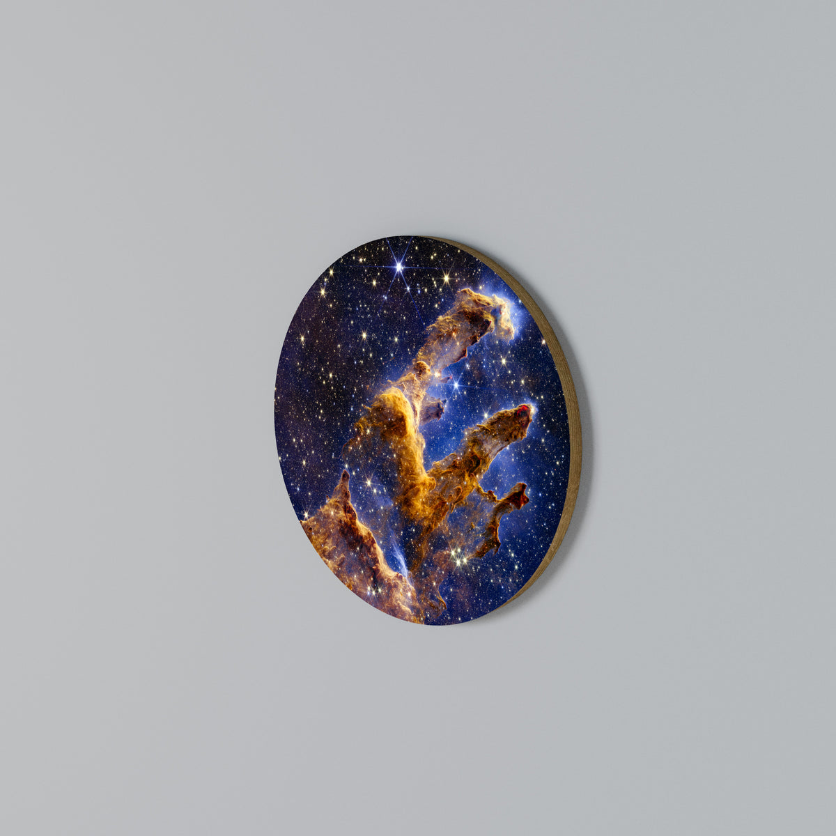 COSMIC DREAMSCAPE Rundes Wandbild