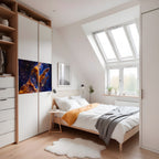 COSMIC DREAMSCAPE Selbstklebendes Horizontal-Poster