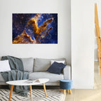 COSMIC DREAMSCAPE Selbstklebendes Horizontal-Poster