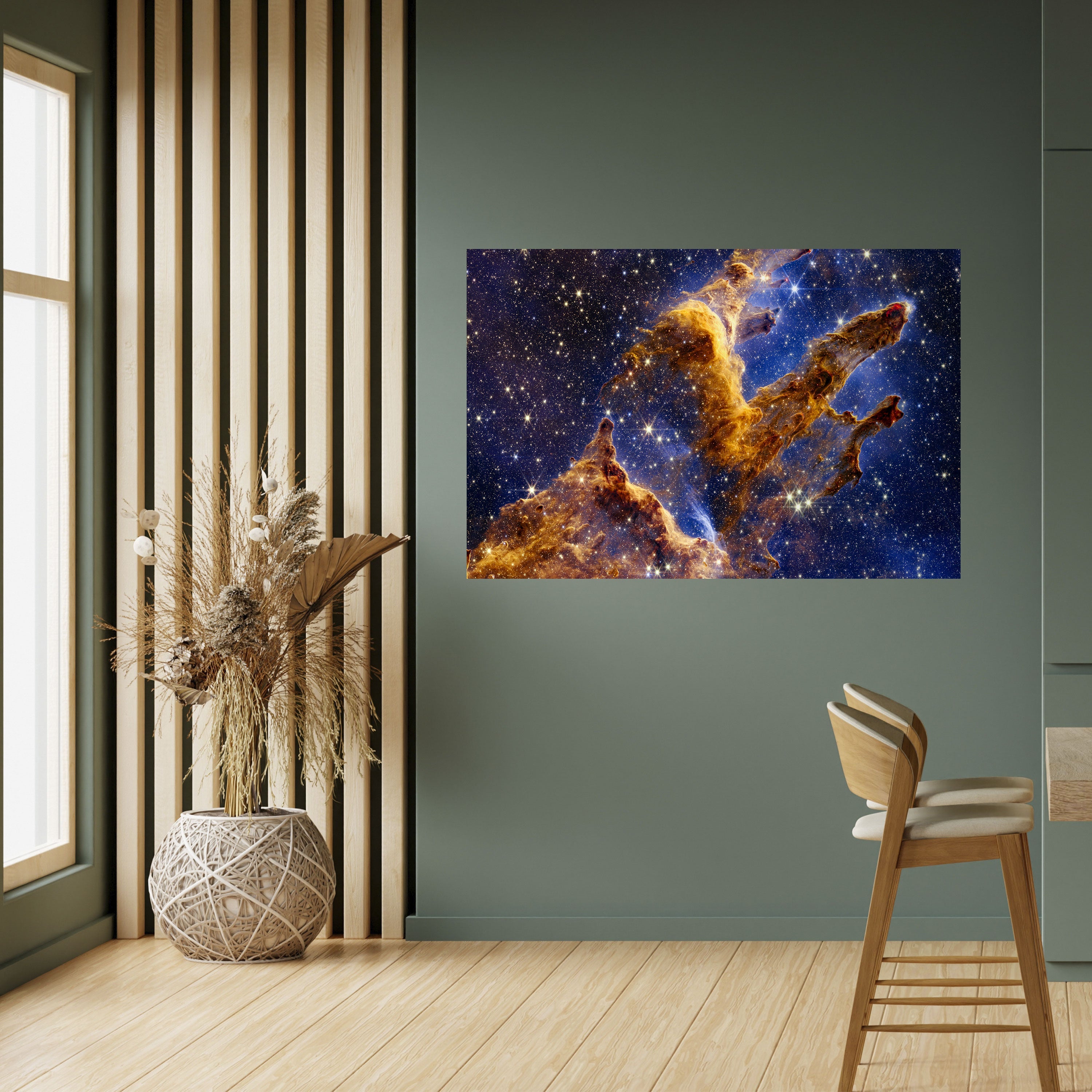 COSMIC DREAMSCAPE Horizontales Poster zum Abziehen und Aufkleben