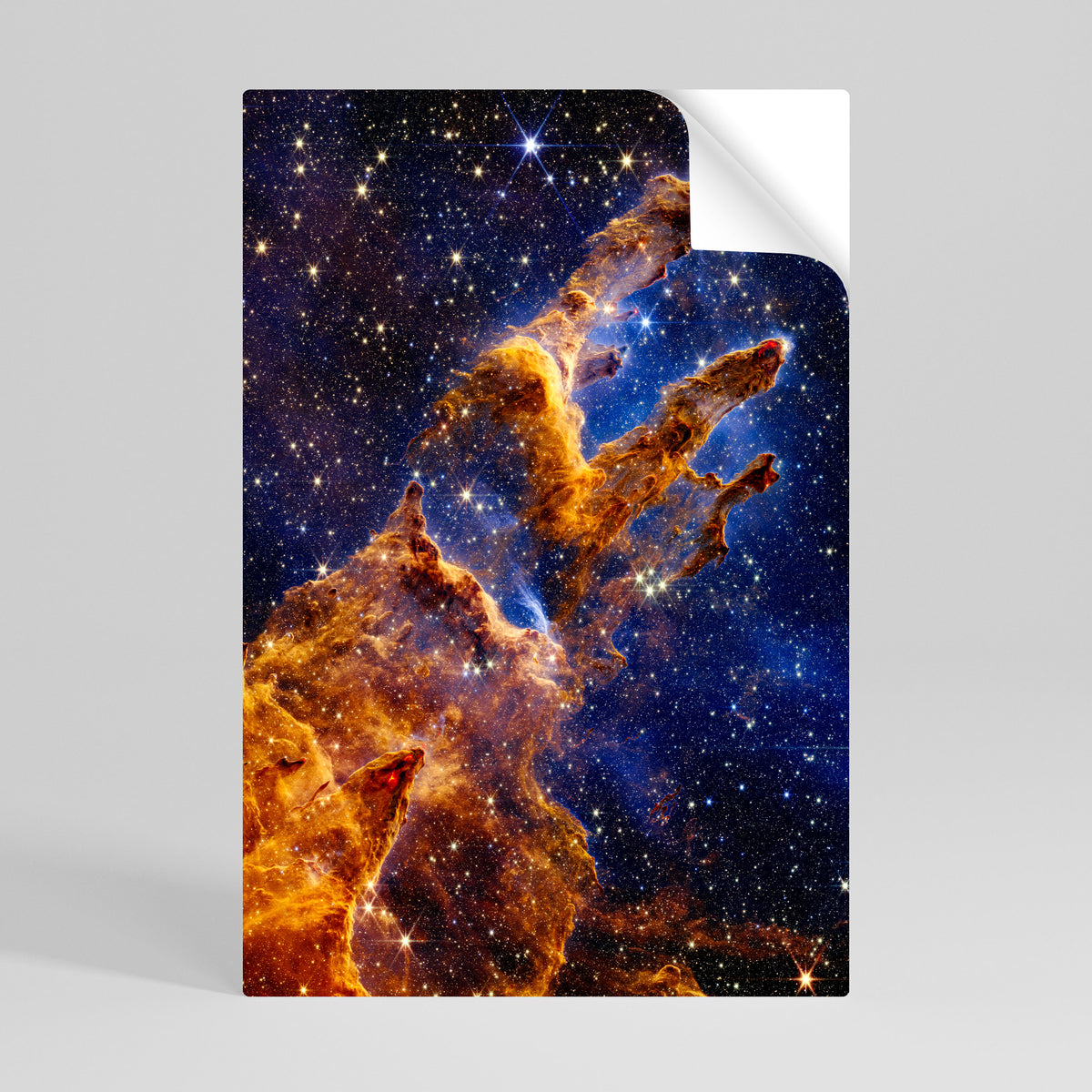 COSMIC DREAMSCAPE Selbstklebendes Poster - Hochformat