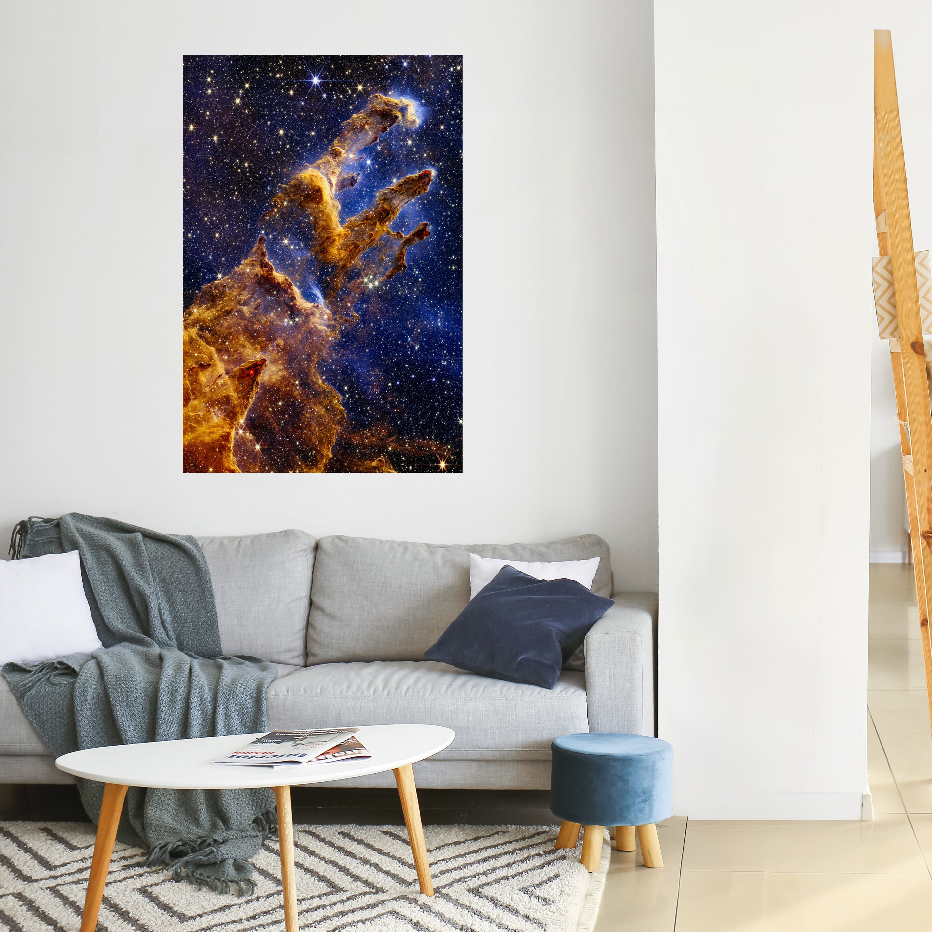 COSMIC DREAMSCAPE Vertikales Poster zum Abziehen und Aufkleben