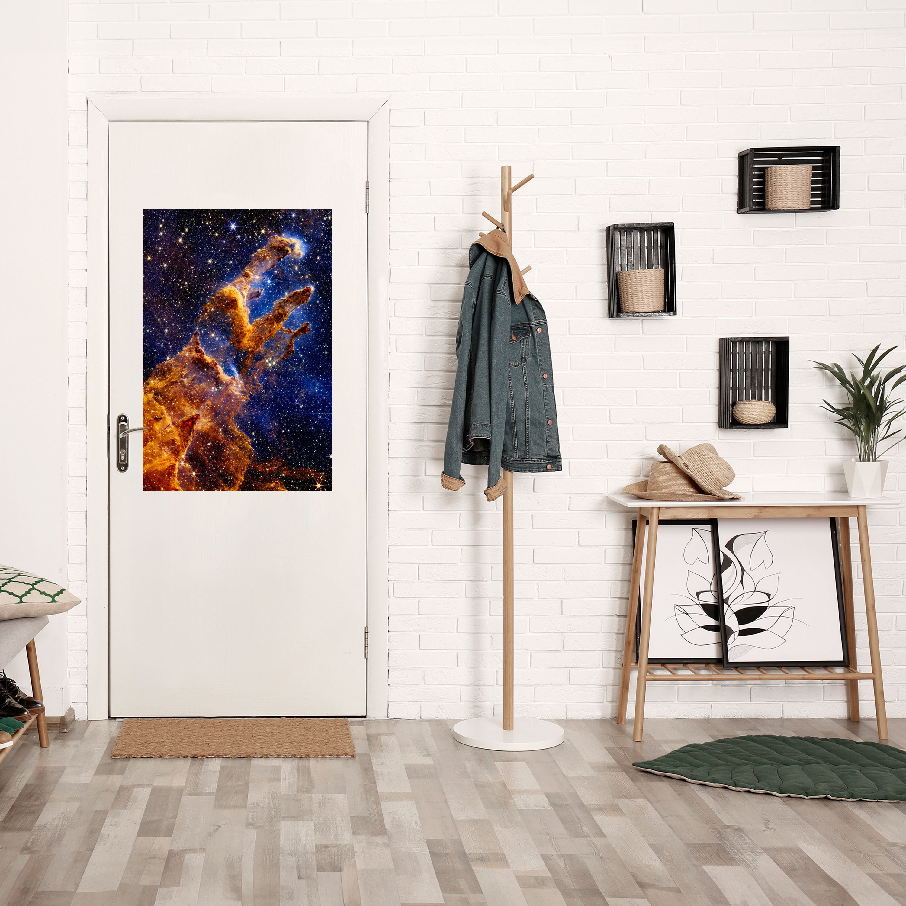 COSMIC DREAMSCAPE Vertikales Poster zum Abziehen und Aufkleben