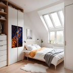 COSMIC DREAMSCAPE Selbstklebendes Poster - Hochformat