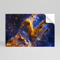 COSMIC DREAMSCAPE Selbstklebendes Horizontal-Poster