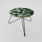 TEXTURED GREEN TIDBITS Coffee Table 60