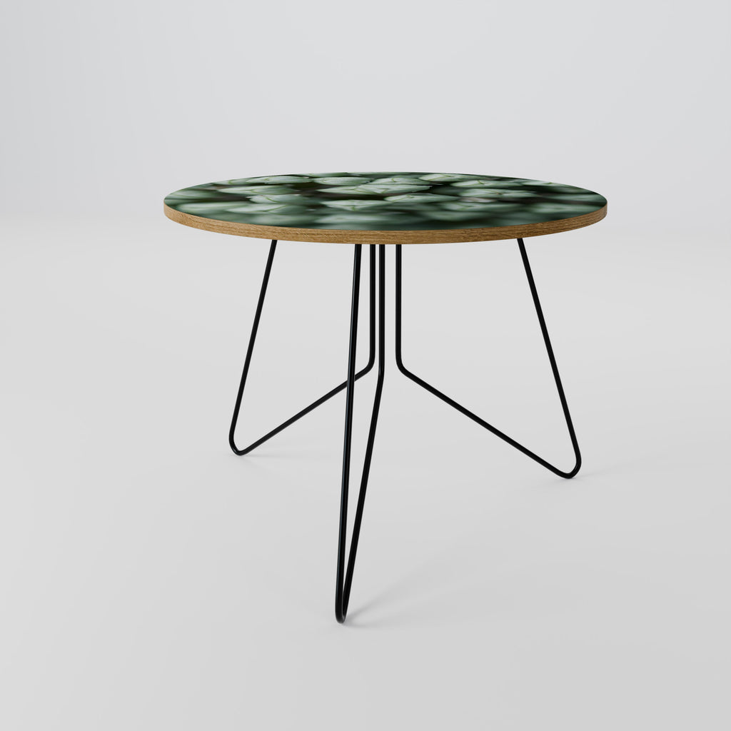 TEXTURED GREEN TIDBITS Couchtisch 69