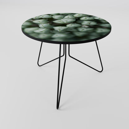 TEXTURED GREEN TIDBITS Couchtisch