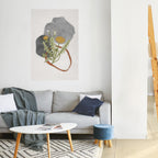 DANDELION RING Selbstklebendes Poster - Hochformat