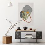 DANDELION RING Selbstklebendes Poster - Hochformat