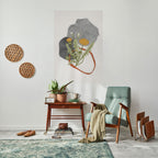 DANDELION RING Selbstklebendes Poster - Hochformat