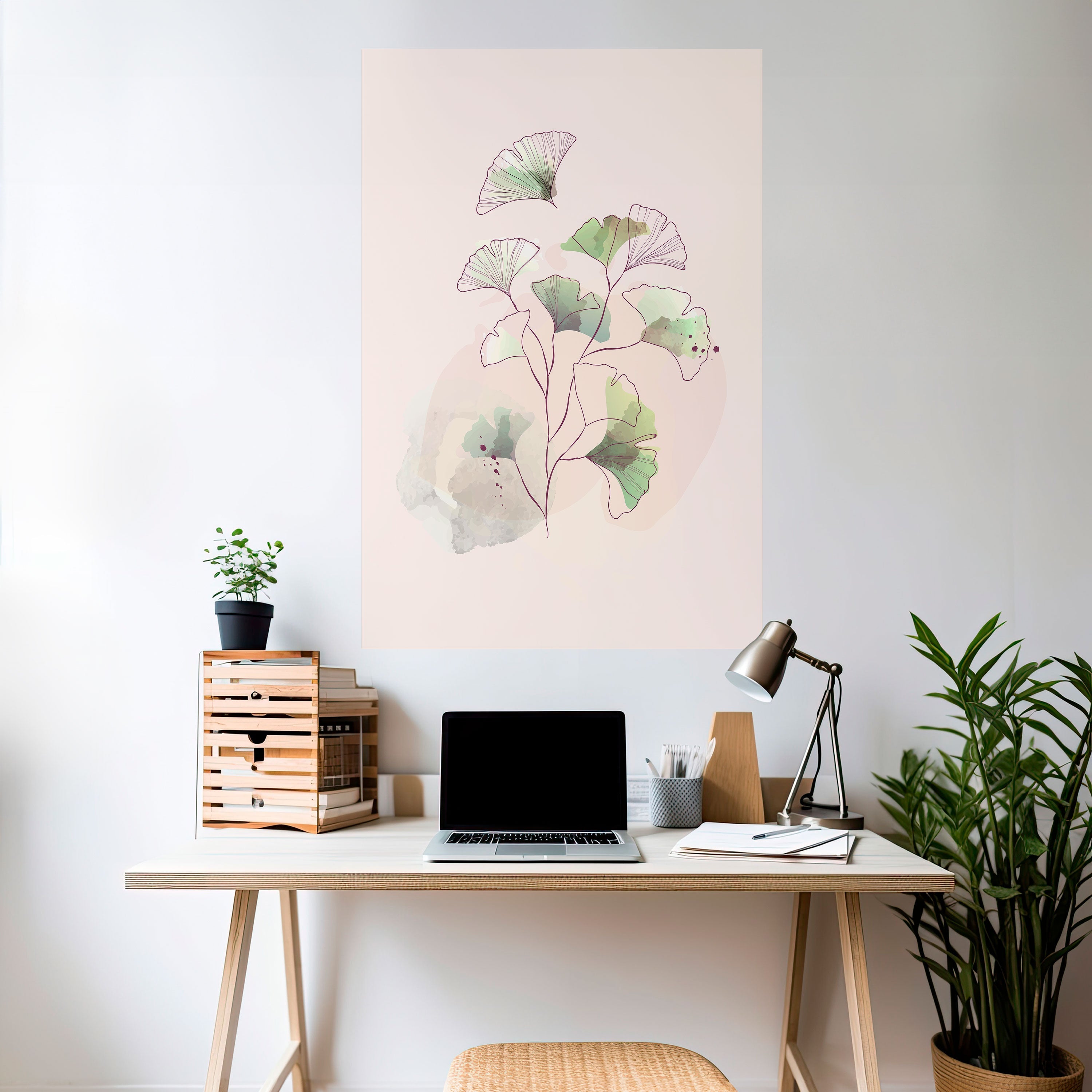FOLIAGE REVERIE Vertikales Poster zum Abziehen und Aufkleben