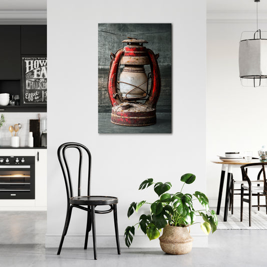 LANTERN OF MEMORIES Vertical Canvas Print