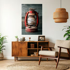 LANTERN OF MEMORIES Selbstklebendes Poster - Hochformat