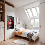 LANTERN OF MEMORIES Selbstklebendes Poster - Hochformat