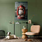 LANTERN OF MEMORIES Selbstklebendes Poster - Hochformat