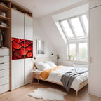 RUBY PETAL DANCE Selbstklebendes Horizontal-Poster