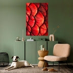 RUBY PETAL DANCE Selbstklebendes Poster - Hochformat