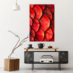 RUBY PETAL DANCE Selbstklebendes Poster - Hochformat