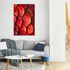 RUBY PETAL DANCE Selbstklebendes Poster - Hochformat