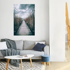 GAZE INTO STILLNESS Selbstklebendes Poster - Hochformat