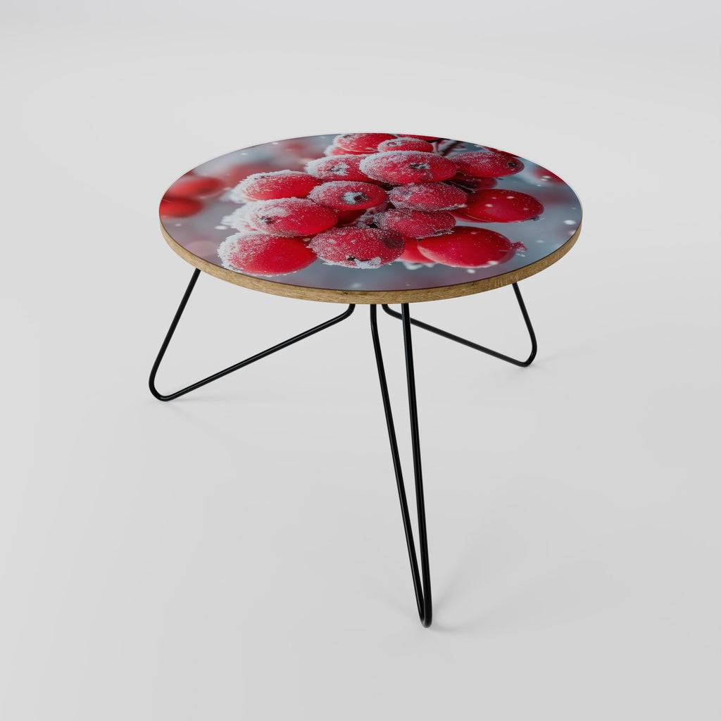 WINTER'S CRIMSON TREASURES Couchtisch 60