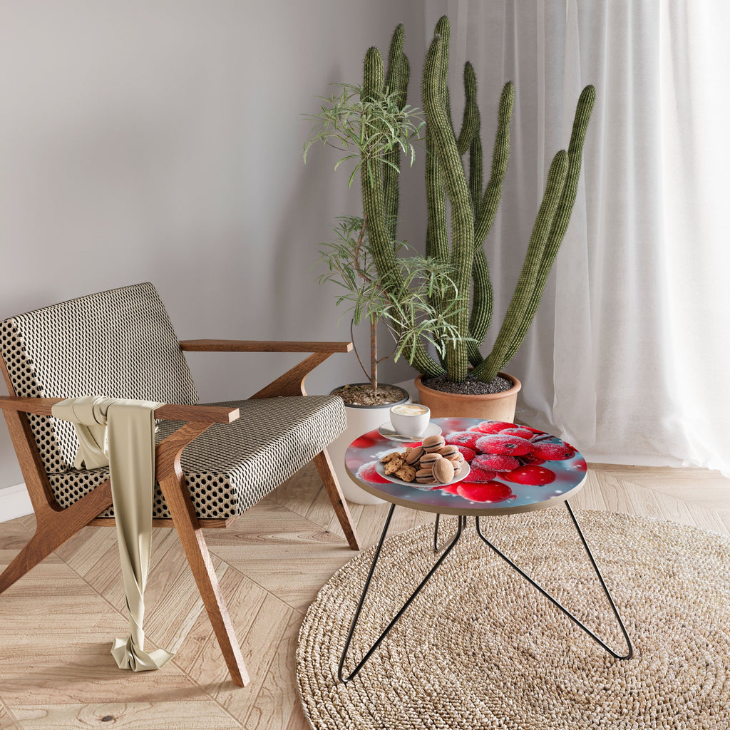 WINTER'S CRIMSON TREASURES Couchtisch 60