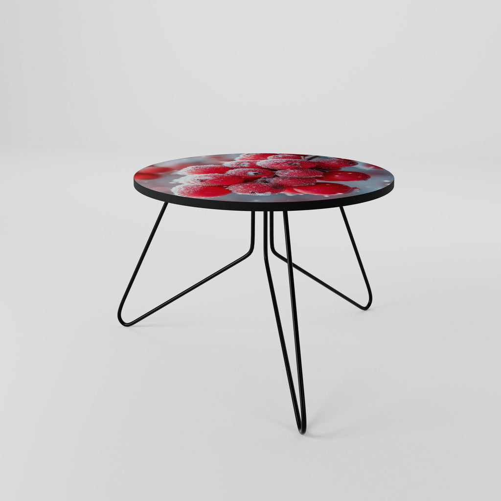 WINTER'S CRIMSON TREASURES Couchtisch 60