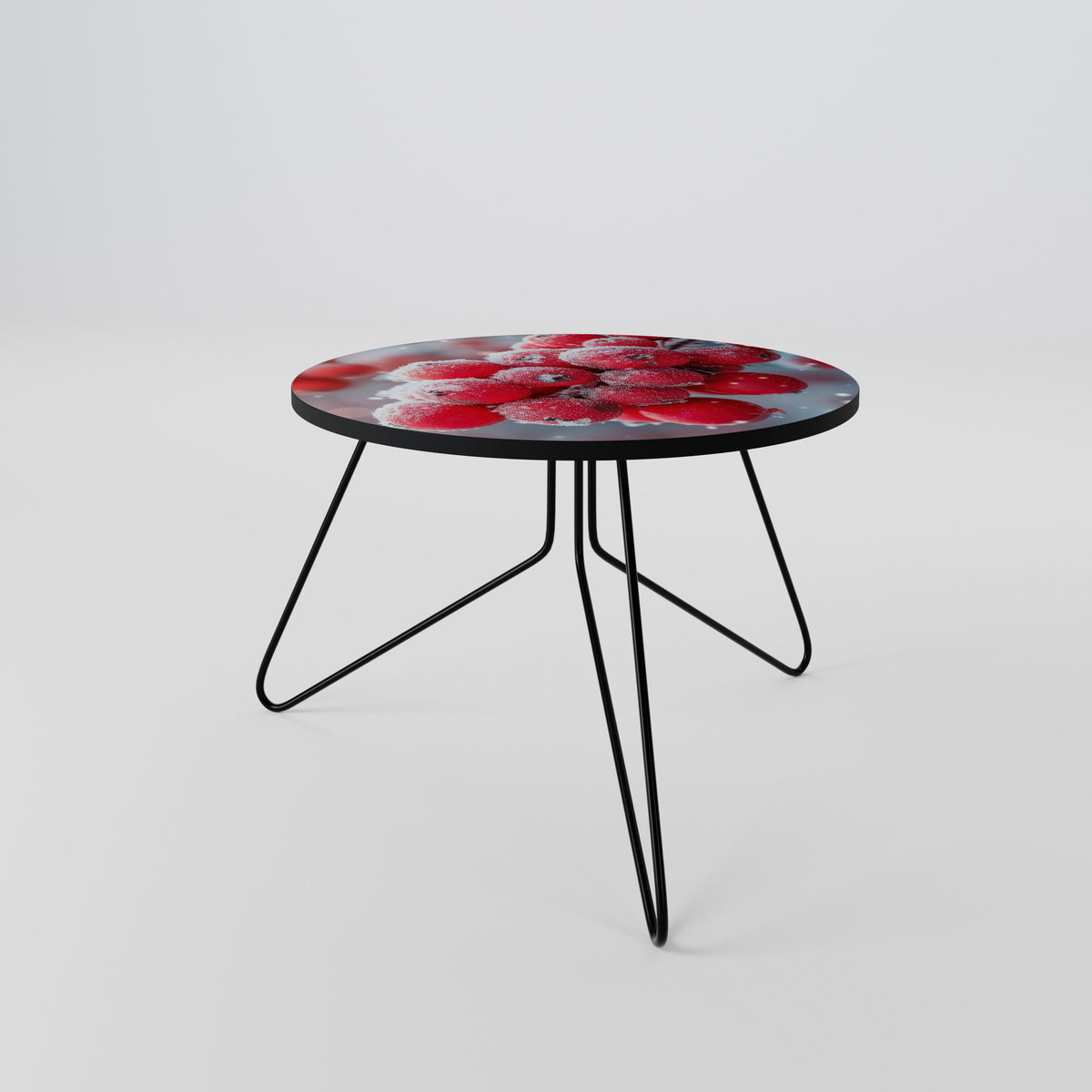 WINTER'S CRIMSON TREASURES Couchtisch