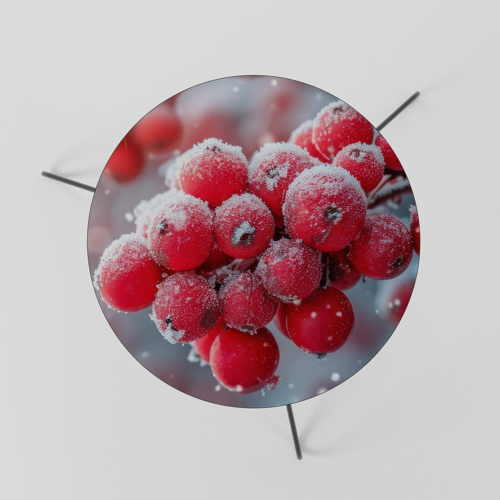 WINTER'S CRIMSON TREASURES Couchtisch 60