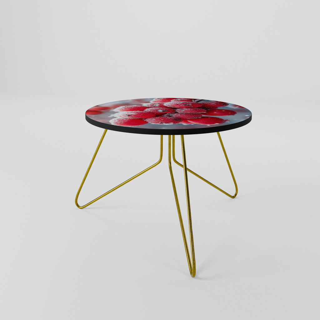 WINTER'S CRIMSON TREASURES Couchtisch 60