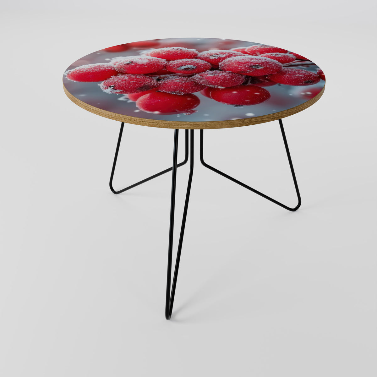 WINTER'S CRIMSON TREASURES Couchtisch