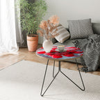 WINTER'S CRIMSON TREASURES Couchtisch Ø 69 cm