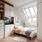 BOAT OF TRANQUILITY Selbstklebendes Horizontal-Poster