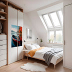 BOAT OF TRANQUILITY Selbstklebendes Poster - Hochformat