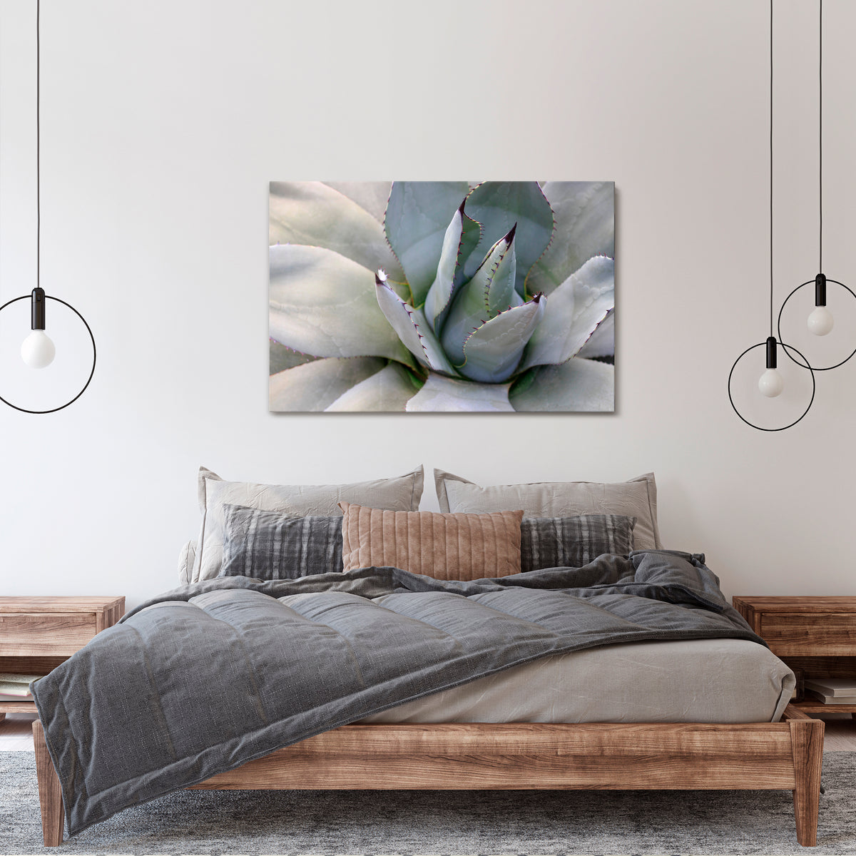 AGAVE ELEGANCE Horizontal Canvas Print