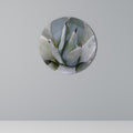 AGAVE ELEGANCE Runde Wanddekoration Ø 69 cm